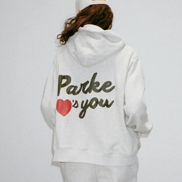 Parke Loves You Hoodie S/M - Picture 1 of 4
